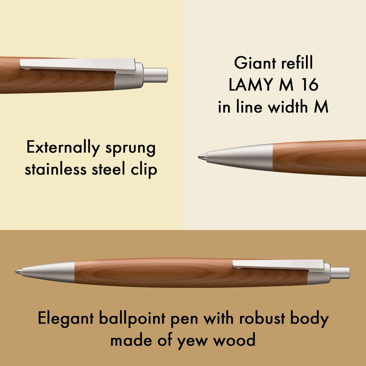 LAMY 2000 W Ballpoint Pen – Yew