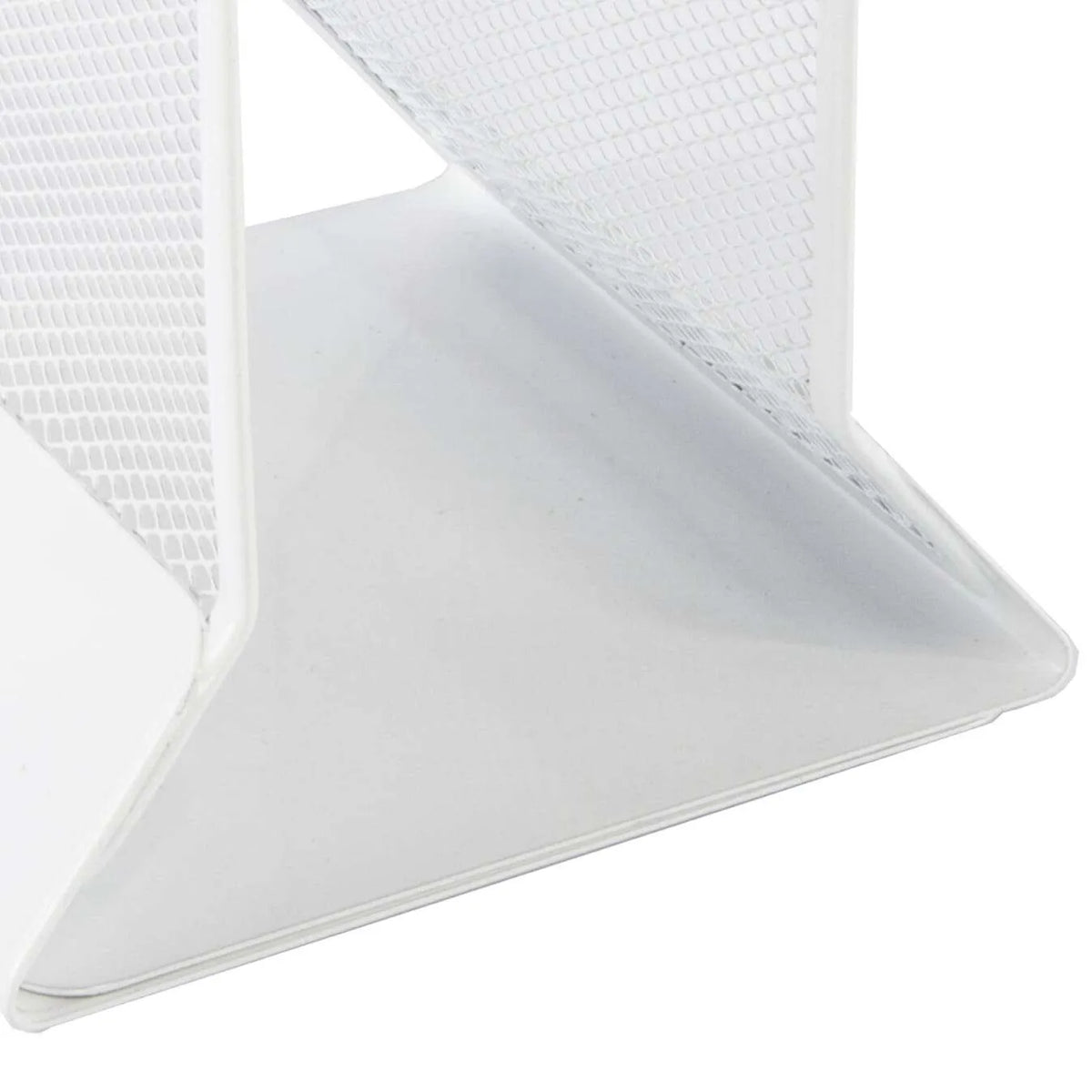 Wiremesh Bookends (Pack of Two) – White | MBE1-WHT