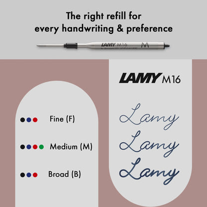 LAMY 2000 M Ballpoint Pen – Stainless Steel