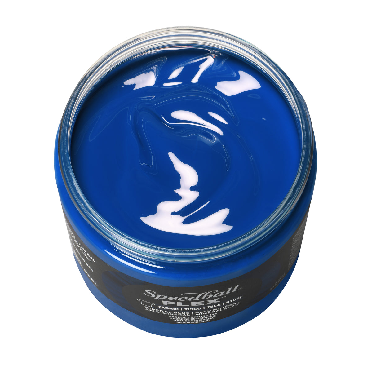 Speedball Flex Fabric Screen Printing Ink 236ml – Lake Blue