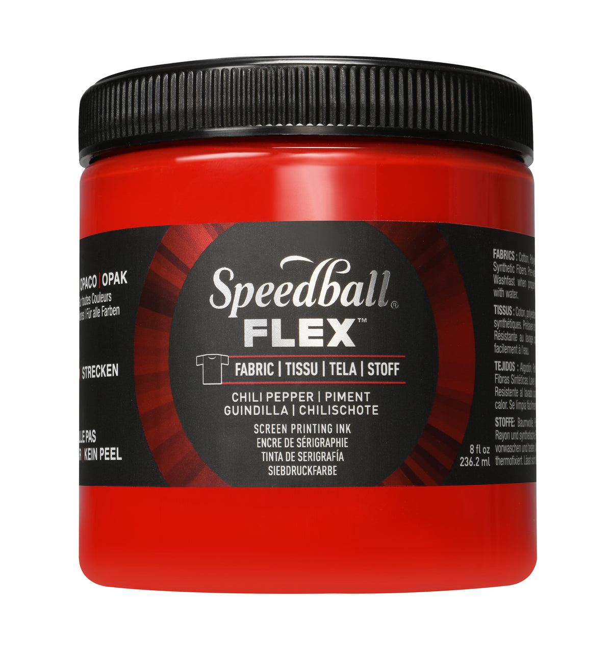 Speedball Flex Fabric Screen Printing Ink 236ml – Chili Pepper