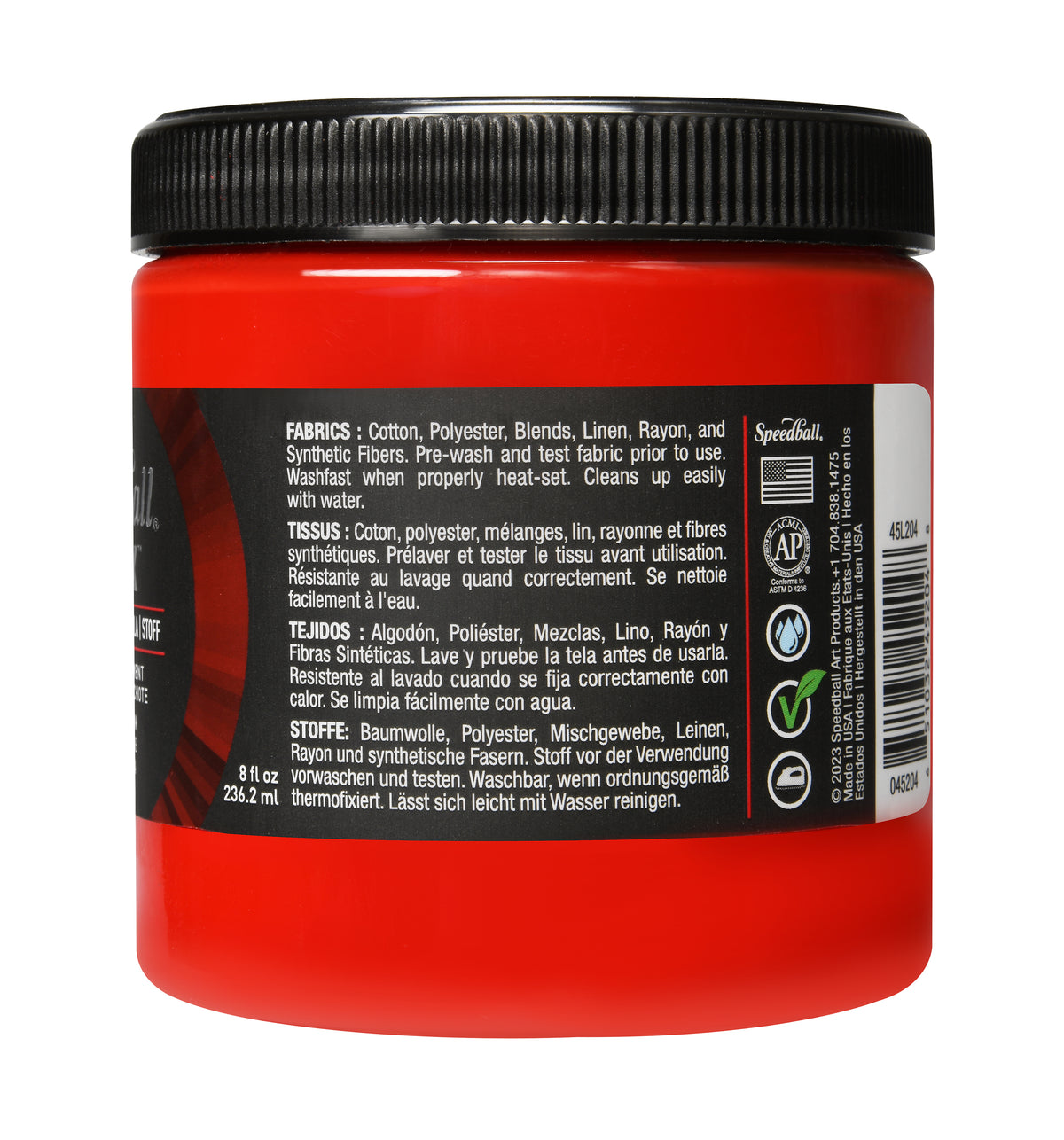 Speedball Flex Fabric Screen Printing Ink 236ml – Chili Pepper