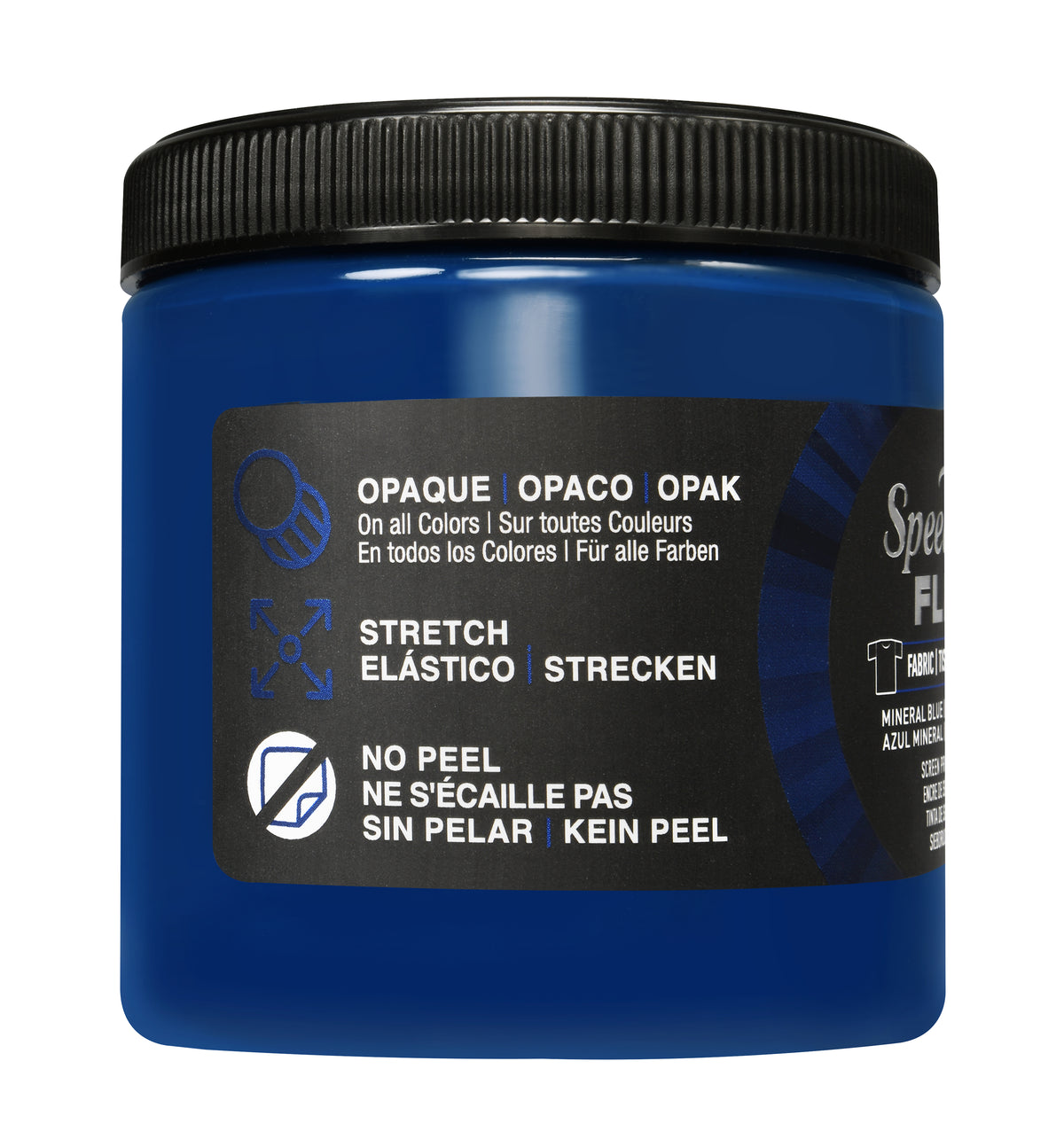 Speedball Flex Fabric Screen Printing Ink 236ml – Mineral Blue