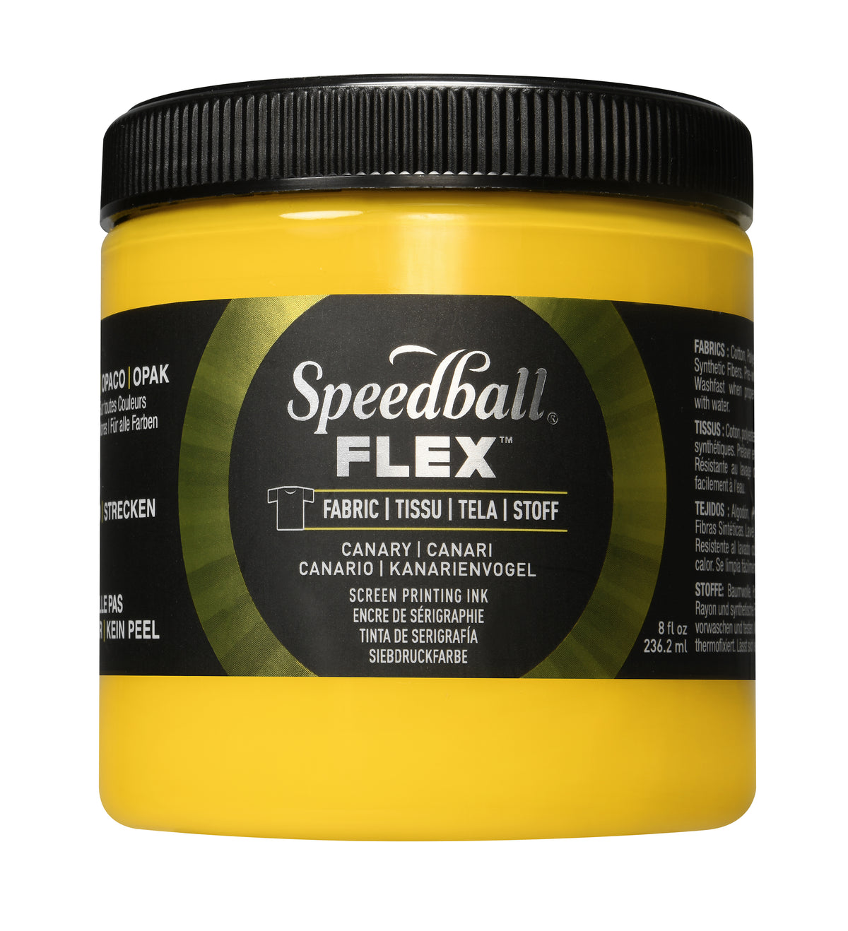 Speedball Flex Fabric Screen Printing Ink 236ml – Canary