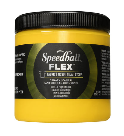 Speedball Flex Fabric Screen Printing Ink 236ml – Canary
