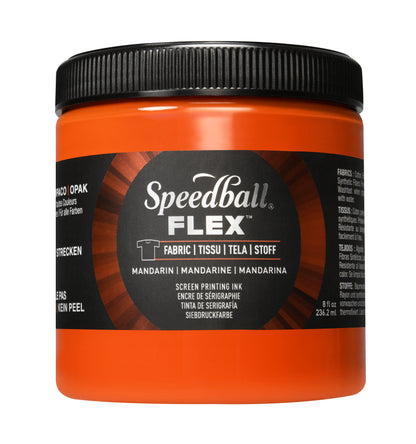 Speedball Flex Fabric Screen Printing Ink 236ml – Mandarin