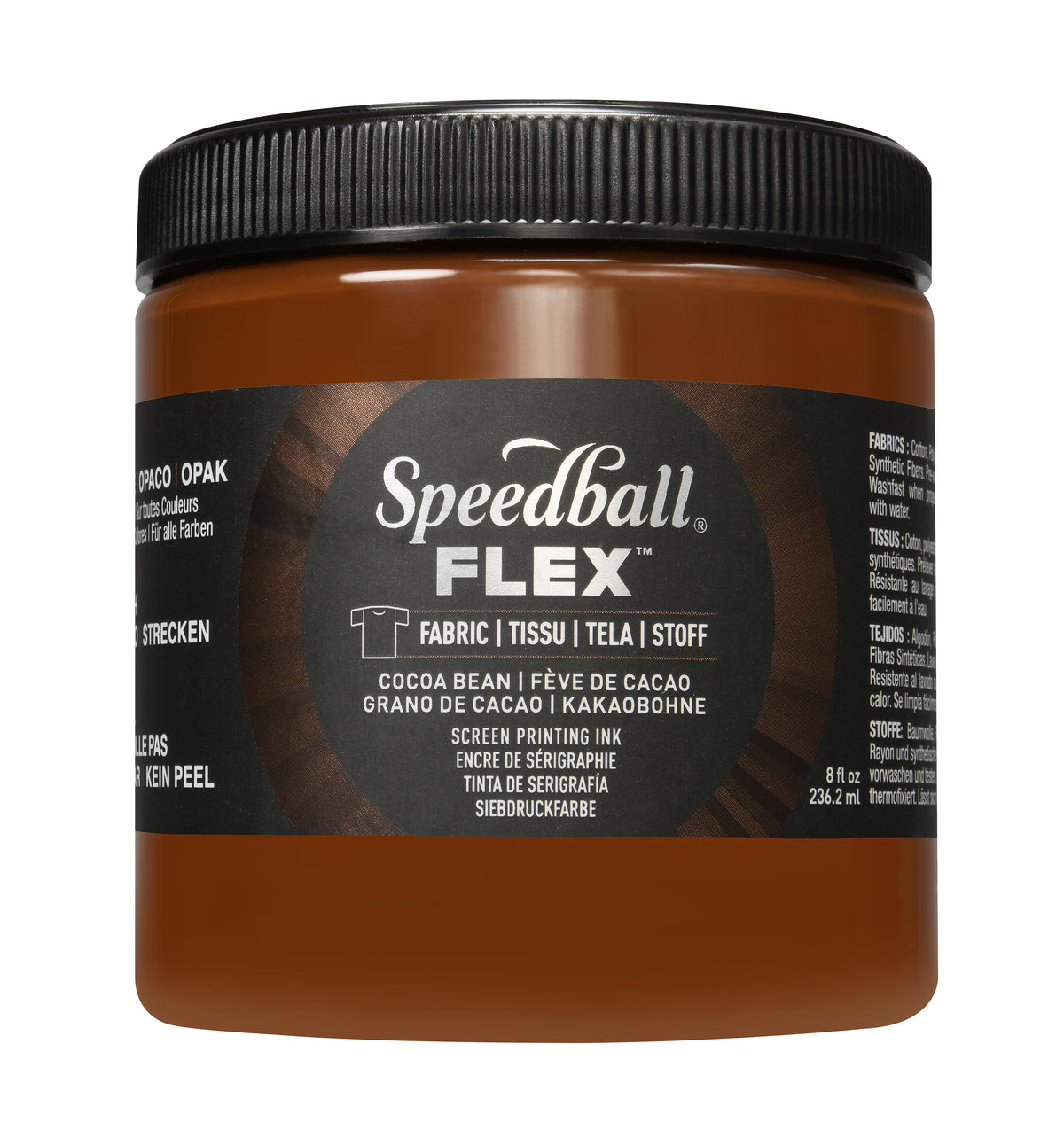 Speedball Flex Fabric Screen Printing Ink 236ml – Cocoa Bean