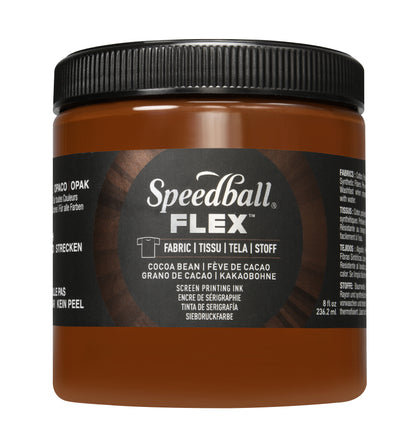 Speedball Flex Fabric Screen Printing Ink 236ml – Cocoa Bean