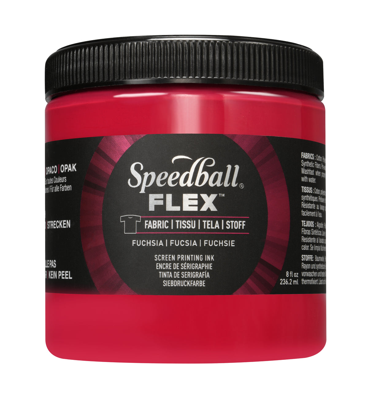 Speedball Flex Fabric Screen Printing Ink 236ml – Fuchsia