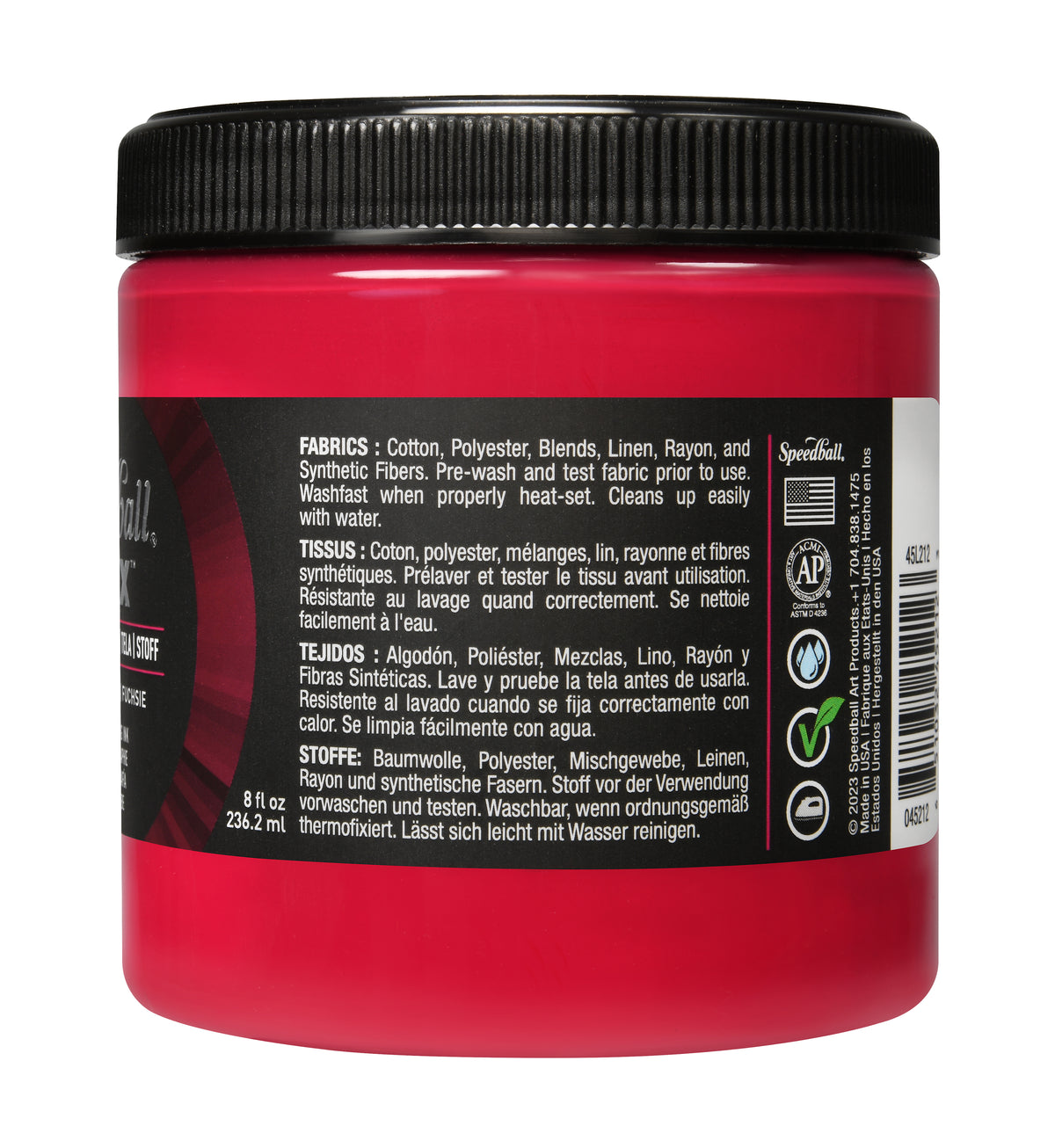 Speedball Flex Fabric Screen Printing Ink 236ml – Fuchsia