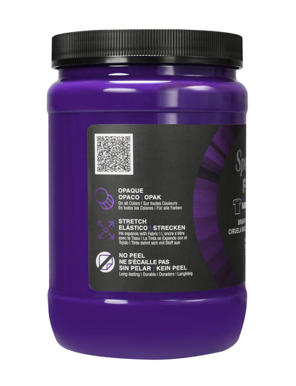Speedball Flex Fabric Screen Printing Ink 946ml – Bright Plum