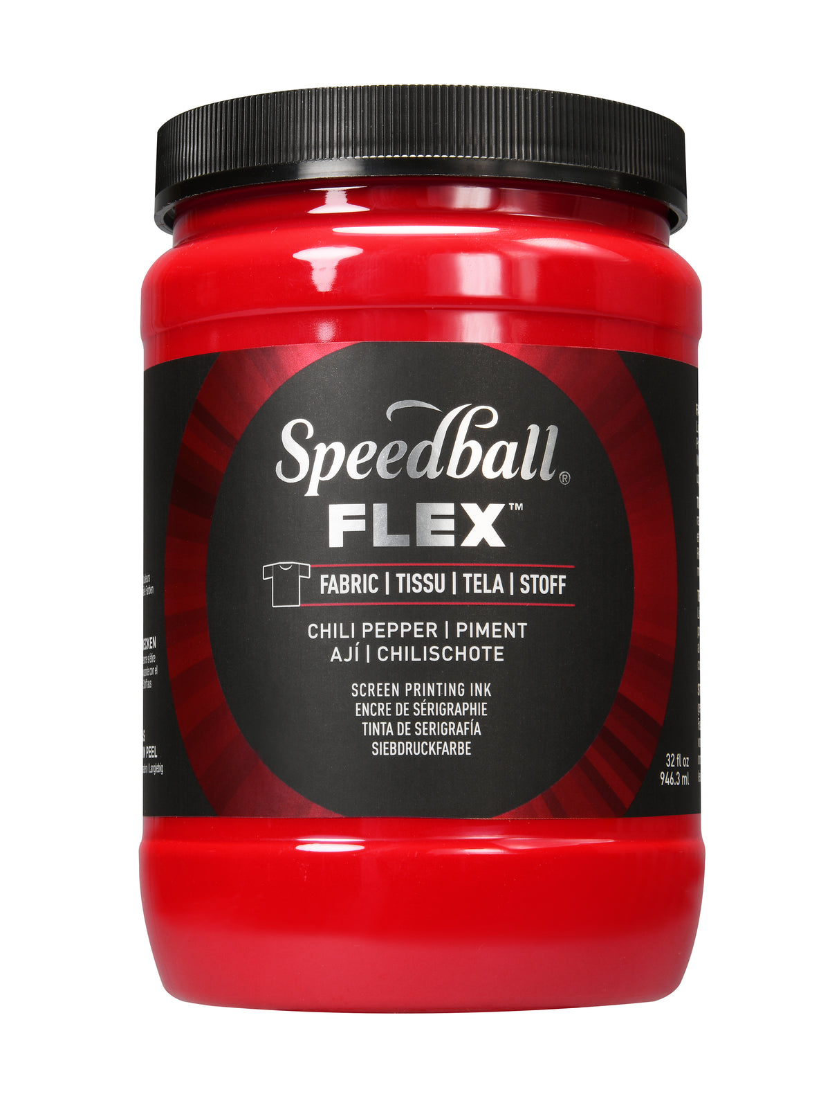 Speedball Flex Fabric Screen Printing Ink 946ml – Chili Pepper