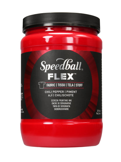 Speedball Flex Fabric Screen Printing Ink 946ml – Chili Pepper