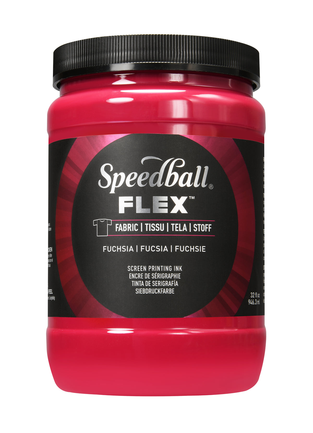 Speedball Flex Fabric Screen Printing Ink 946ml – Fuchsia
