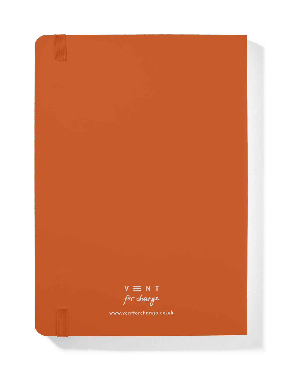 VENT Make a Mark A5 Recycled Leather Lined Notebook – Burnt Orange