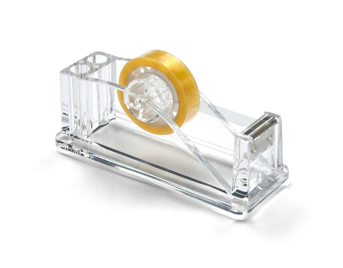 Clear Acrylic Tape Holder with Tape | 3036