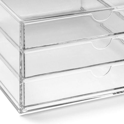 Clear Acrylic Three-Tier Sorter – A4 Portrait | A3TP