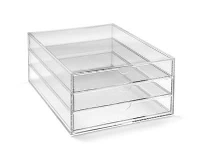 Clear Acrylic Three-Tier Sorter – A4 Portrait | A3TP