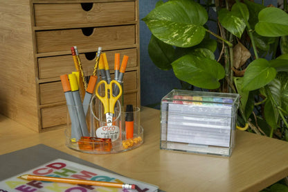 Clear Acrylic 5 x 3-inch Index Box | AIBOX-S