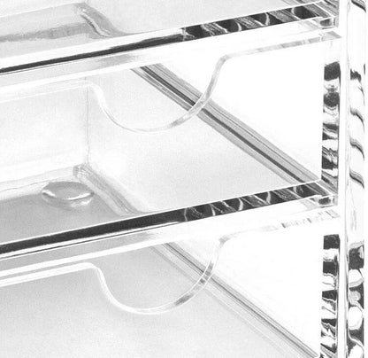 Clear Acrylic X-Small Triple Drawer | A3274