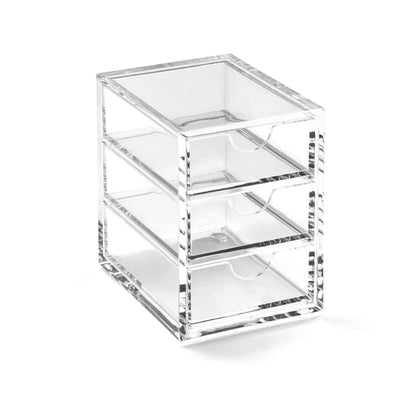 Clear Acrylic X-Small Triple Drawer | A3274