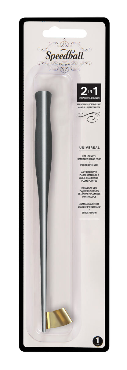 Speedball 2-in-1 Pen Holder – Gunmetal
