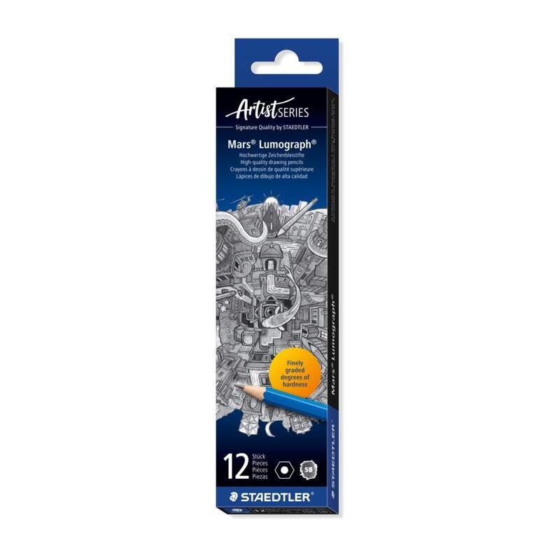 Staedtler Mars Lumograph Graphite Pencil 100 – 5B – image 3
