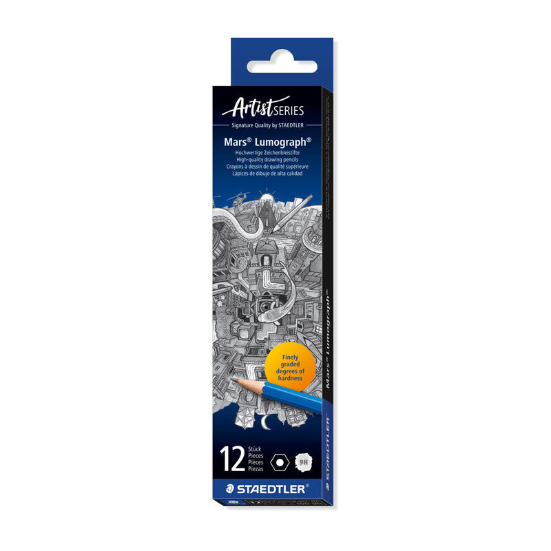Staedtler Mars Lumograph Graphite Pencil 100 – 9H – image 3