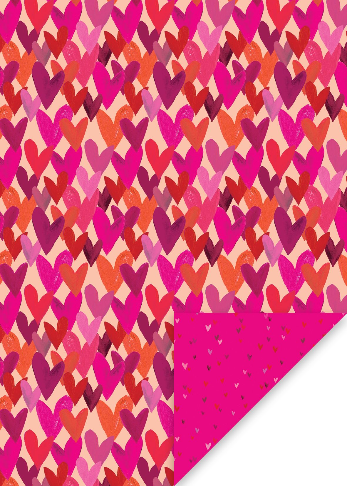 L'Amour Wrapping Paper Sheet by Stephanie Davies