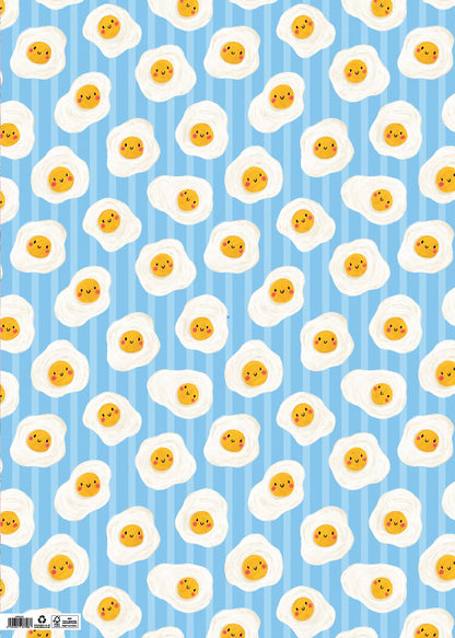 Glick Gift Wrap (Single Sheet) - Fry Up Friends
