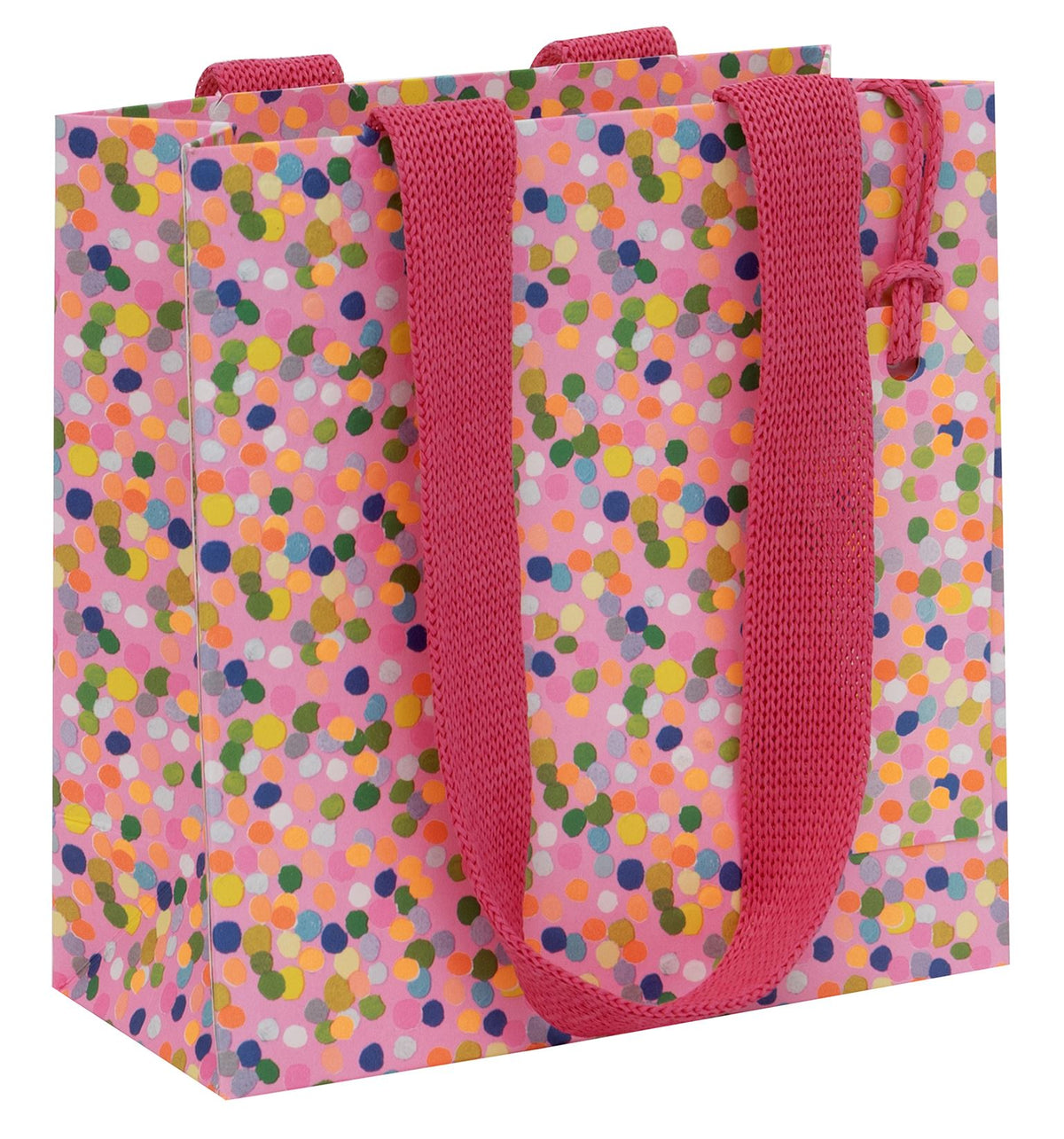 Dotty Pink Small Gift Bag by Paper Salad