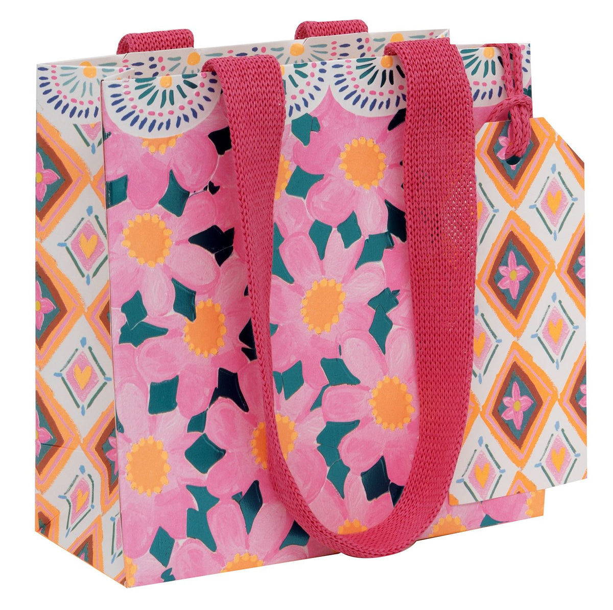 Floral Fusion Small Gift Bag by Paper Salad