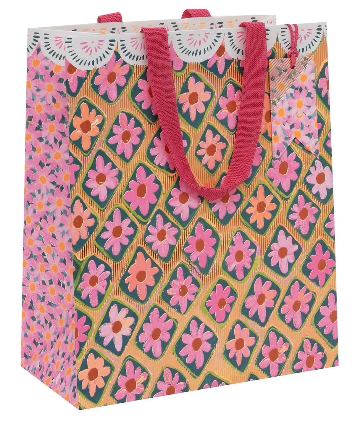 Floral Fusion Large Gift Bag by Paper Salad