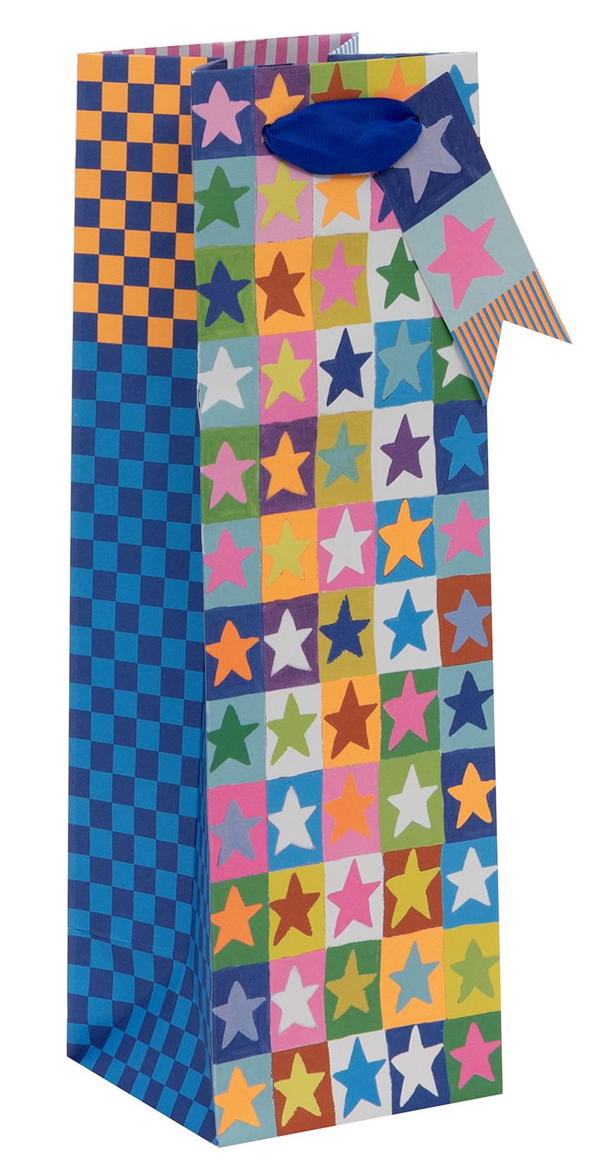 Starry Stack Bottle Gift Bag by Paper Salad