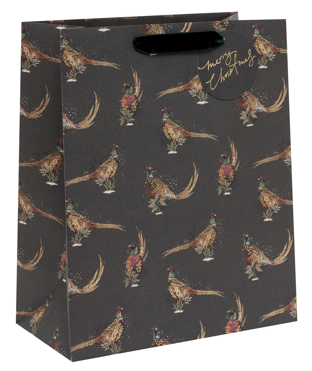 Jolly Pheasants Large Gift Bag by Stephanie Davies