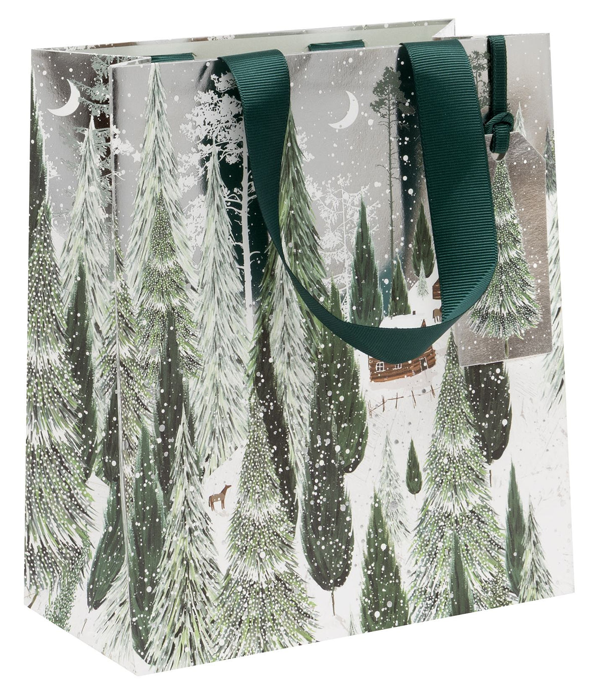 Moonlit Glade Medium Gift Bag by Summer Thornton