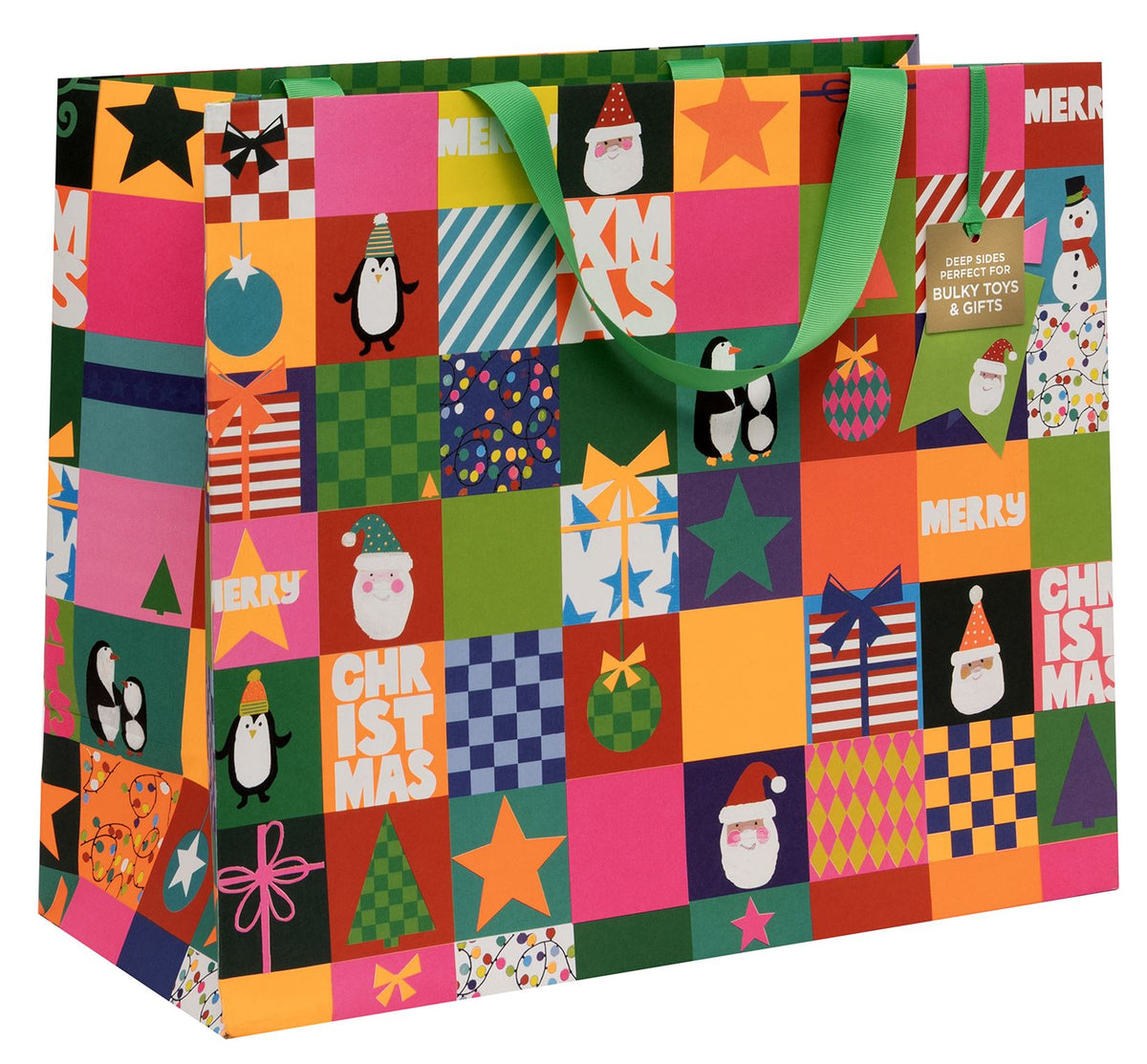 Chexmas Deep Landscape Shopper Gift Bag by Paper Salad