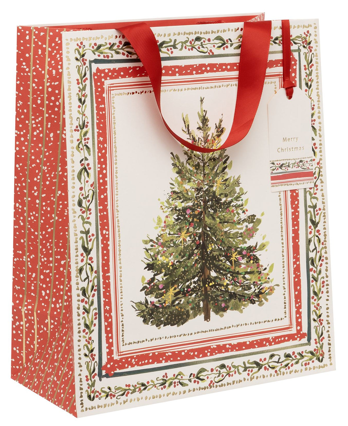 Pine Portrait Large Gift Bag by Stephanie Dyment
