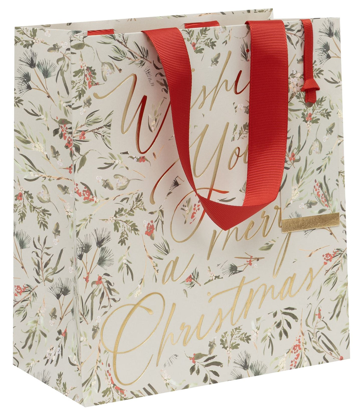 Evergreen Embrace Medium Gift Bag by Stephanie Dyment