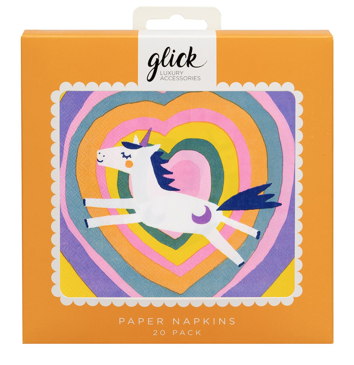 Unicorn Rainbows Paper Napkins (Pack of 20) by Paper Salad