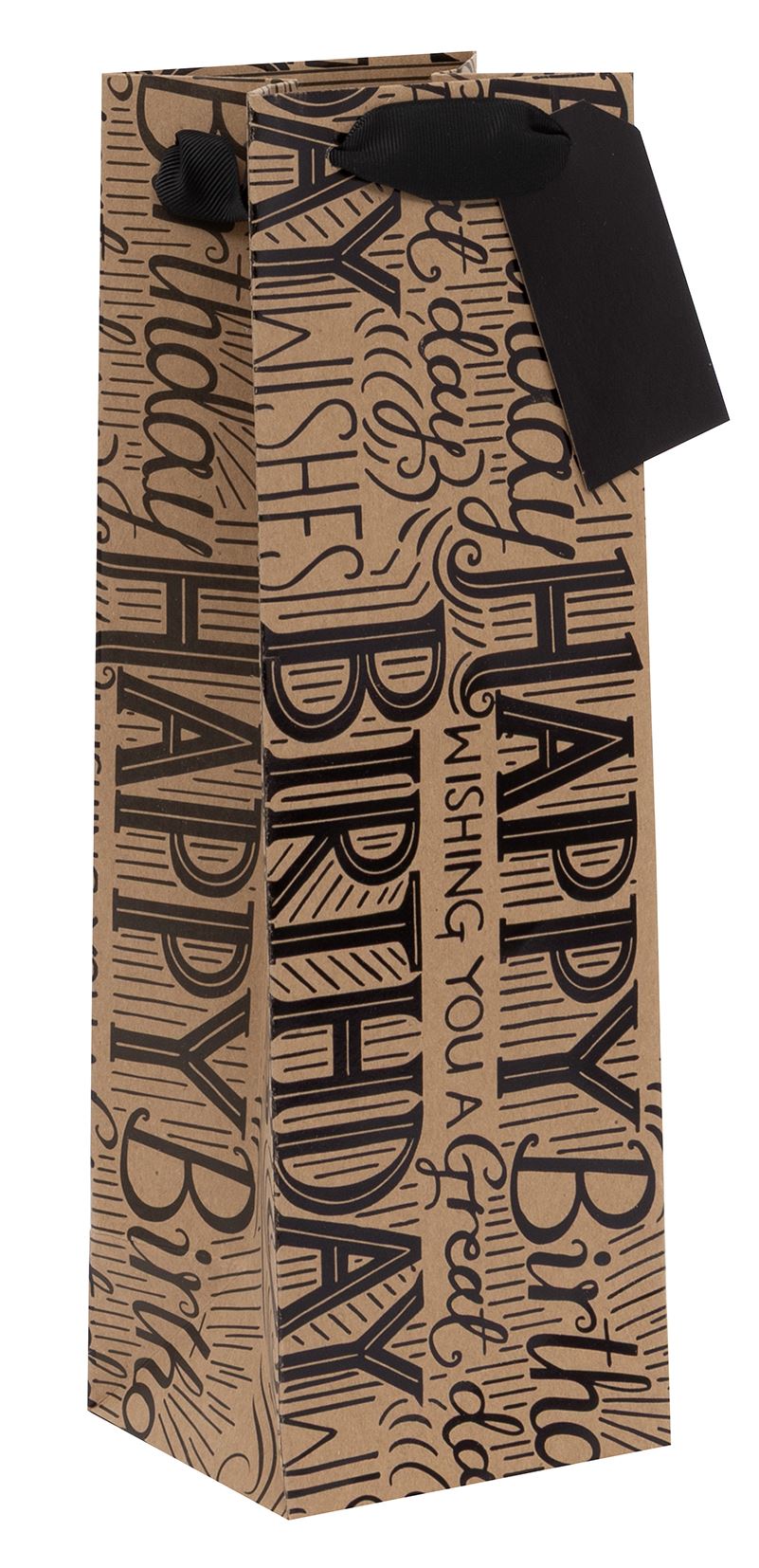 Krafty Birthday Bottle Gift Bag