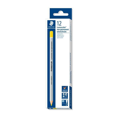 Staedtler Lumocolor Non-Permanent Omnichrom Pencil 108 – Yellow – image 2