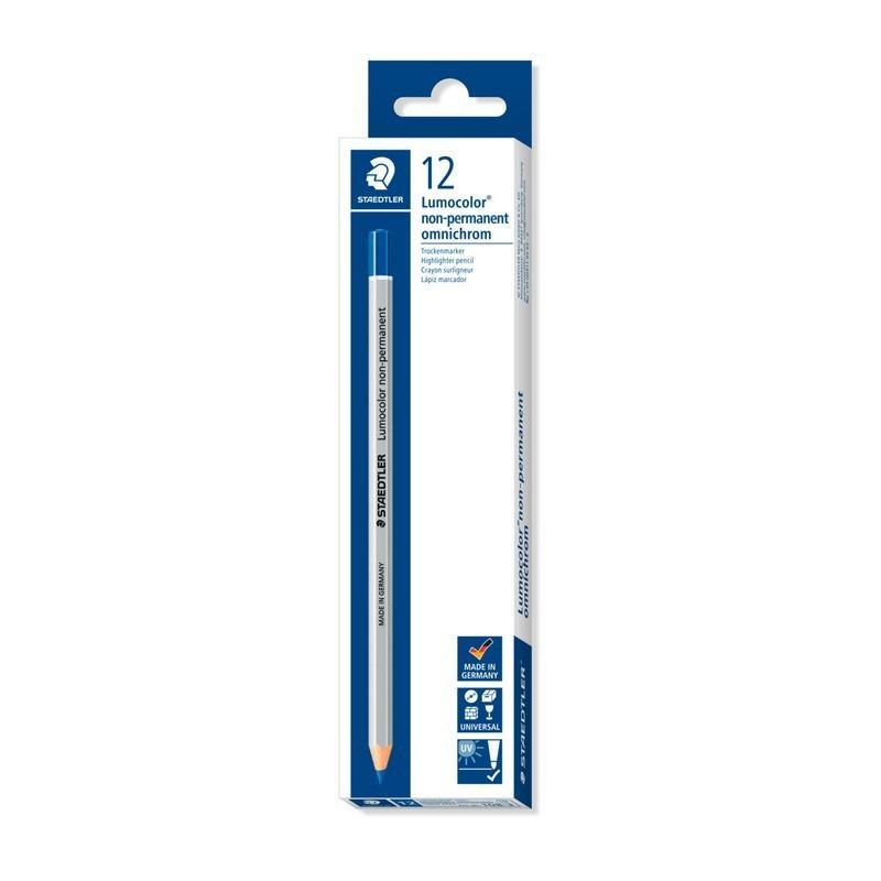 Staedtler Lumocolor Non-Permanent Omnichrom Pencil 108 – Blue – image 2