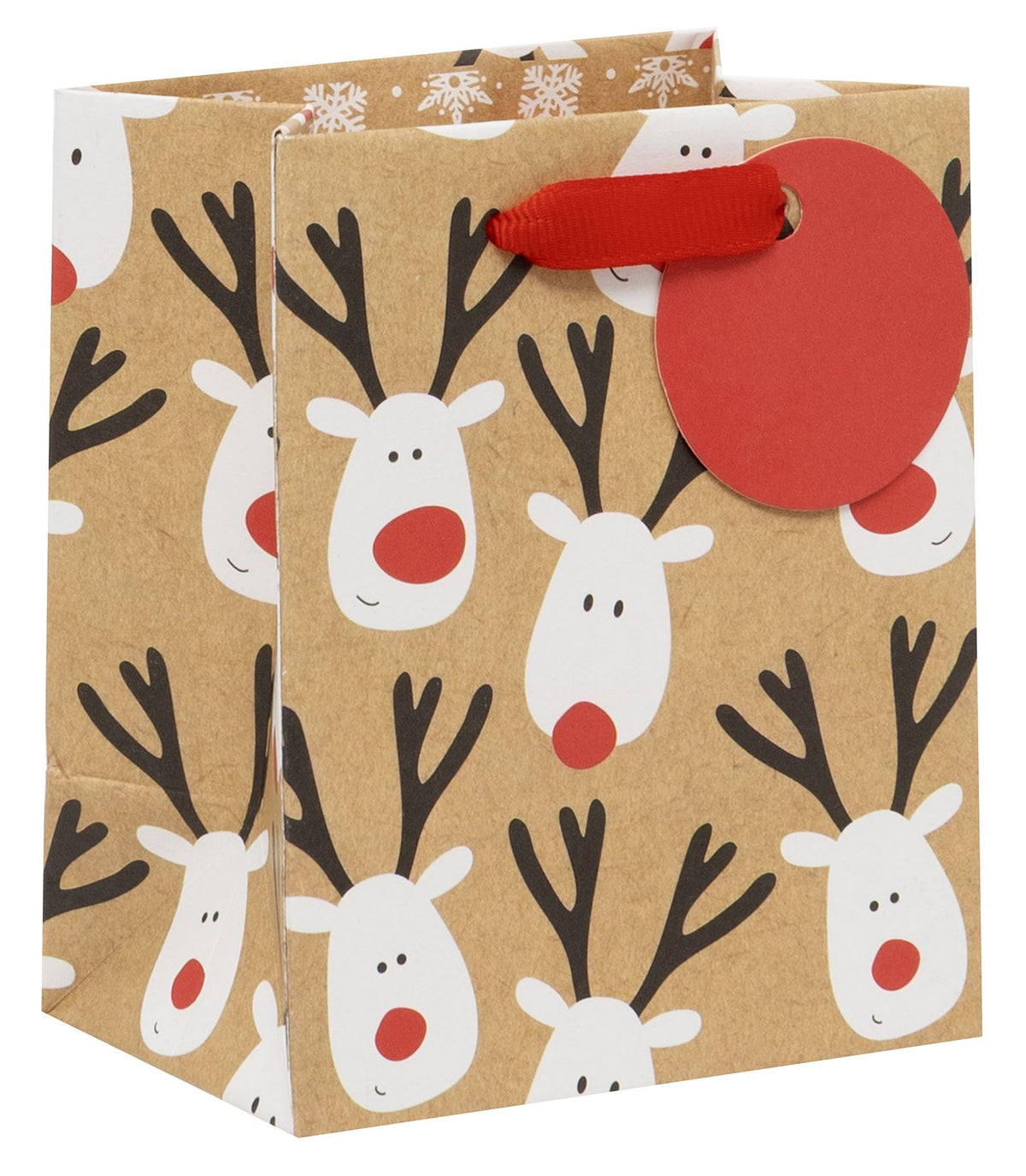 Reindeer Selfie Mini Gift Bag