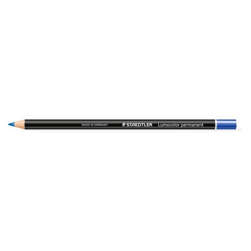Staedtler Lumocolor Permanent Glasochrom Pencil 108 20 – Blue