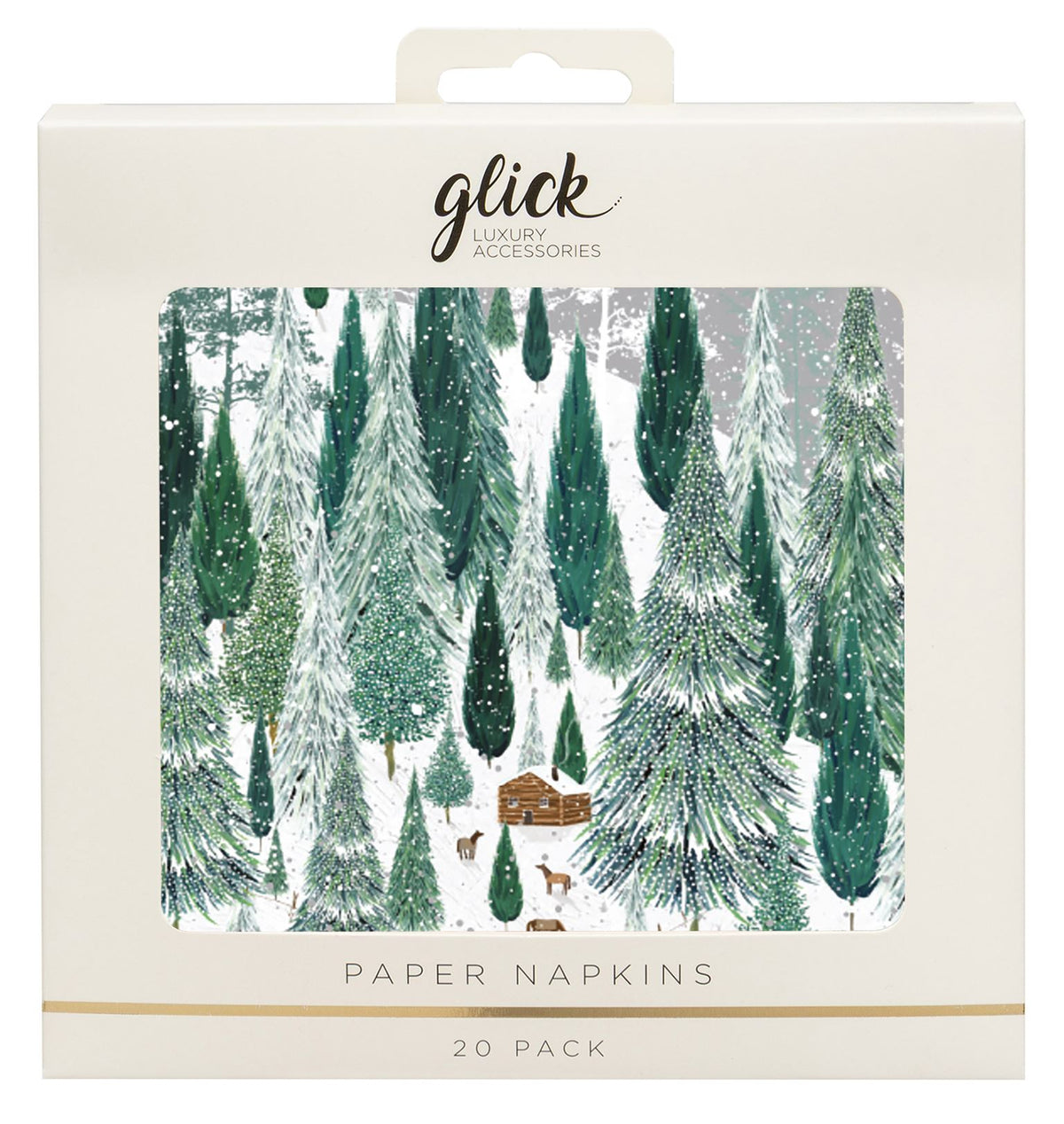 Moonlit Glade Paper Napkins (Pack of 20) by Summer Thornton