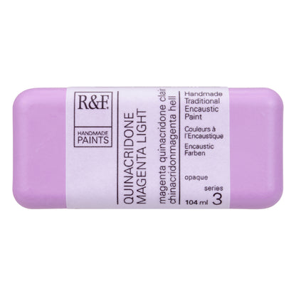 R&F Encaustic Paint 104ml – Quinacridone Magenta Light
