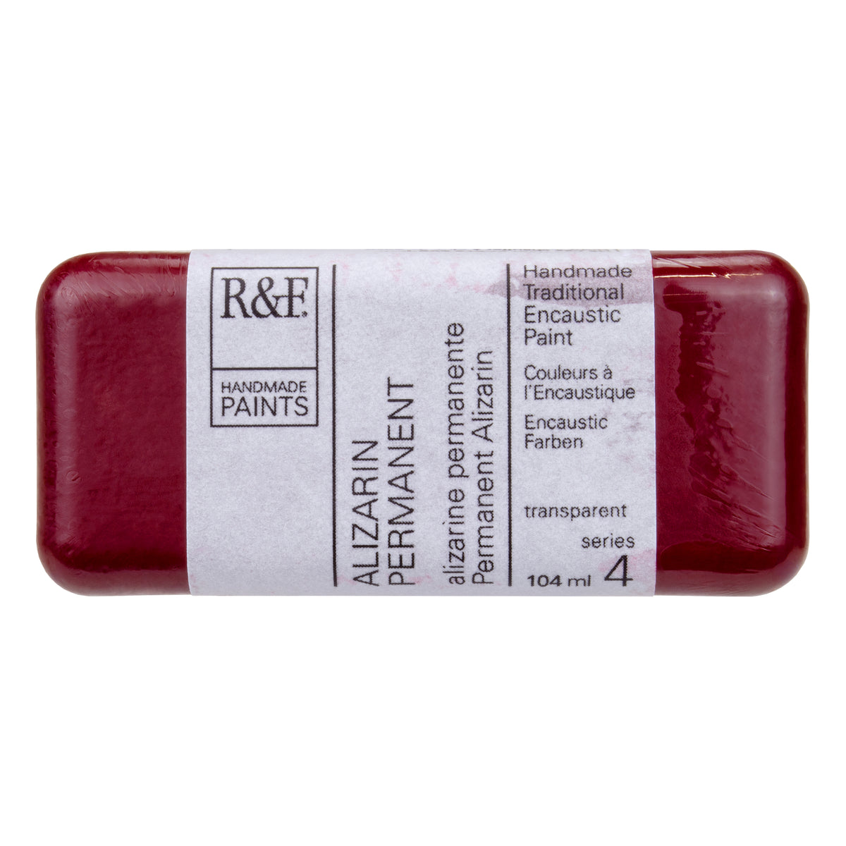R&F Encaustic Paint 104ml – Alizarin Permanent