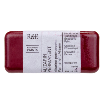 R&F Encaustic Paint 104ml – Alizarin Permanent