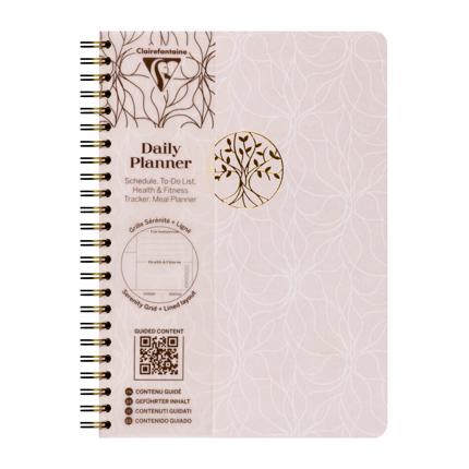 Inspire- clairefontaine Daily Planner, A5 ringbound